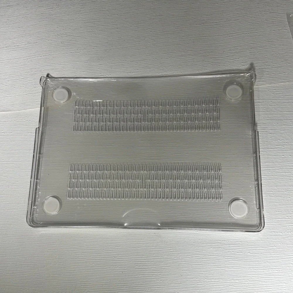 Clear World Globe Sparkle Case for Apple MacBook 13 14 inch Keyboard Cover Bundl